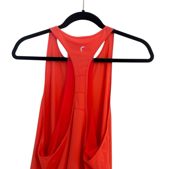 ZYIA Active Double Racer Tank- Coral Athletic Tank- Size Large - Picture 9 of 12